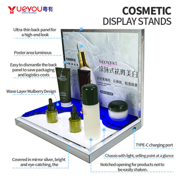 Custom Acrylic Cosmetic Disp ( (3)