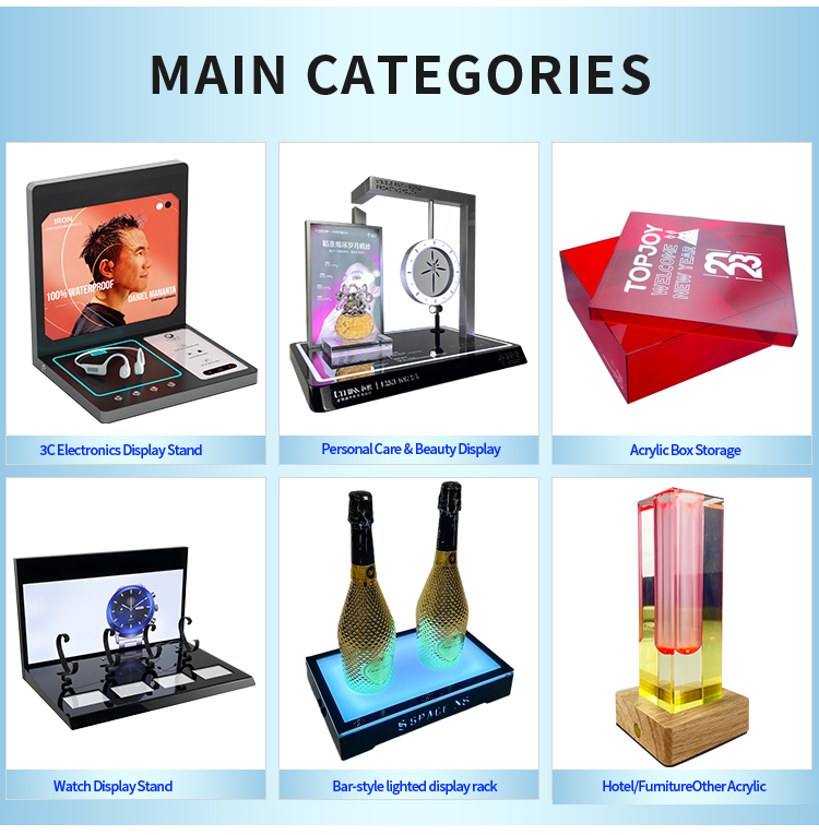 Custom Acrylic Cosmetic Display (1)